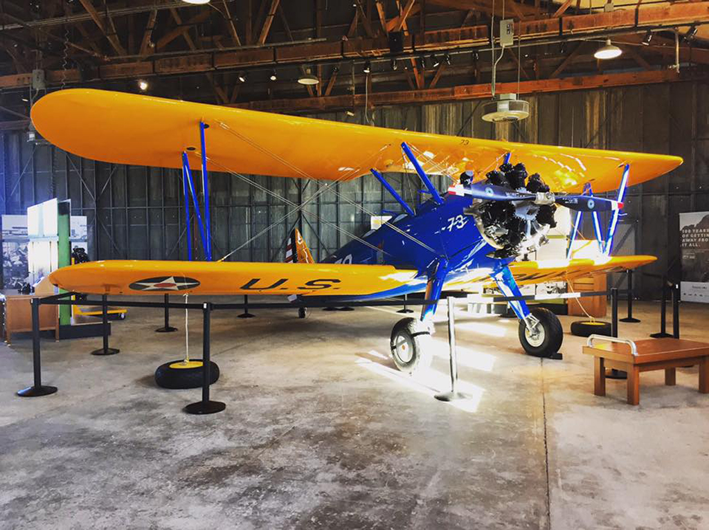 List of National Parks by State: A Complete List of All 400+ US National Parks 14 A blue and yellow plane in a museum in Alabama
