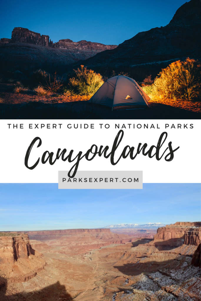 Visiting Canyonlands National Park: The Expert Travel Guide 22 Split up into three separate districts, there's a lot to consider when visiting Canyonlands National Park. Don't miss a thing by reading this expert guide. | Visiting Canyonlands National Park | #canyonlands #canyonlandsnationalpark #nationalparks #utah