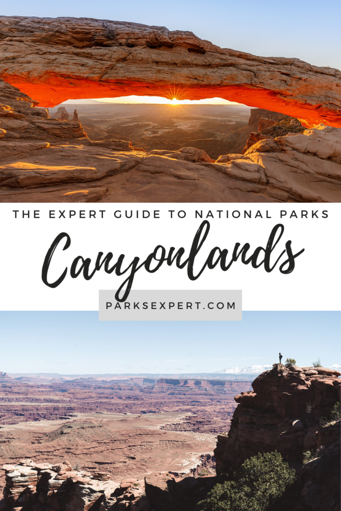 Visiting Canyonlands National Park: The Expert Travel Guide 21 Split up into three separate districts, there's a lot to consider when visiting Canyonlands National Park. Don't miss a thing by reading this expert guide. | Visiting Canyonlands National Park | #canyonlands #canyonlandsnationalpark #nationalparks #utah