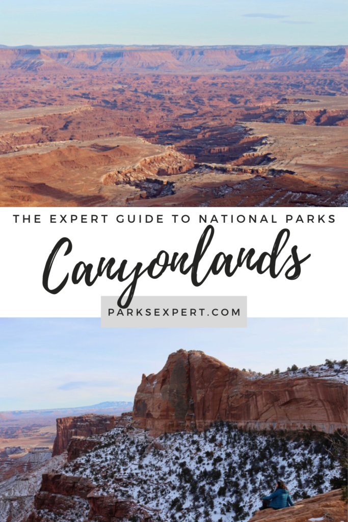 Visiting Canyonlands National Park: The Expert Travel Guide 23 Split up into three separate districts, there's a lot to consider when visiting Canyonlands National Park. Don't miss a thing by reading this expert guide. | Visiting Canyonlands National Park | #canyonlands #canyonlandsnationalpark #nationalparks #utah