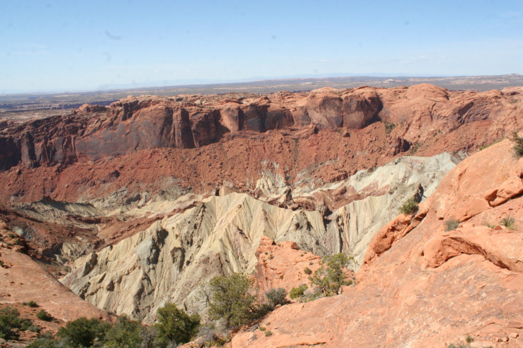 Visiting Canyonlands National Park: The Expert Travel Guide 11 Overlooking upheaval dome when visiting Canyonlands National Park