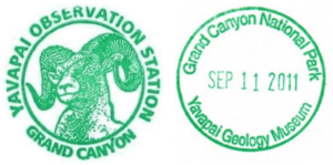 Visiting Grand Canyon National Park: The Expert Travel Guide 30 Two stamps from the Yavapai Museum