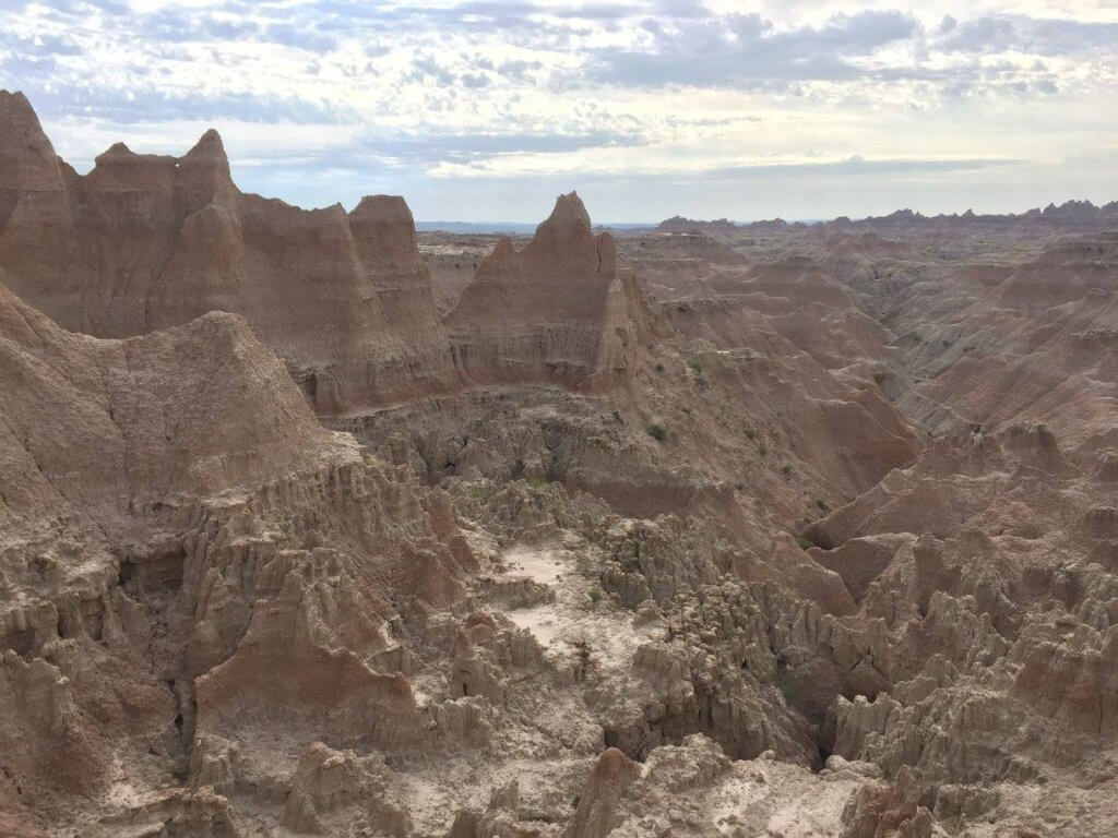A List of All 63 National Parks in the U.S. Ranked by Their Popularity 45 An overlook at Badlands, one of the US national parks