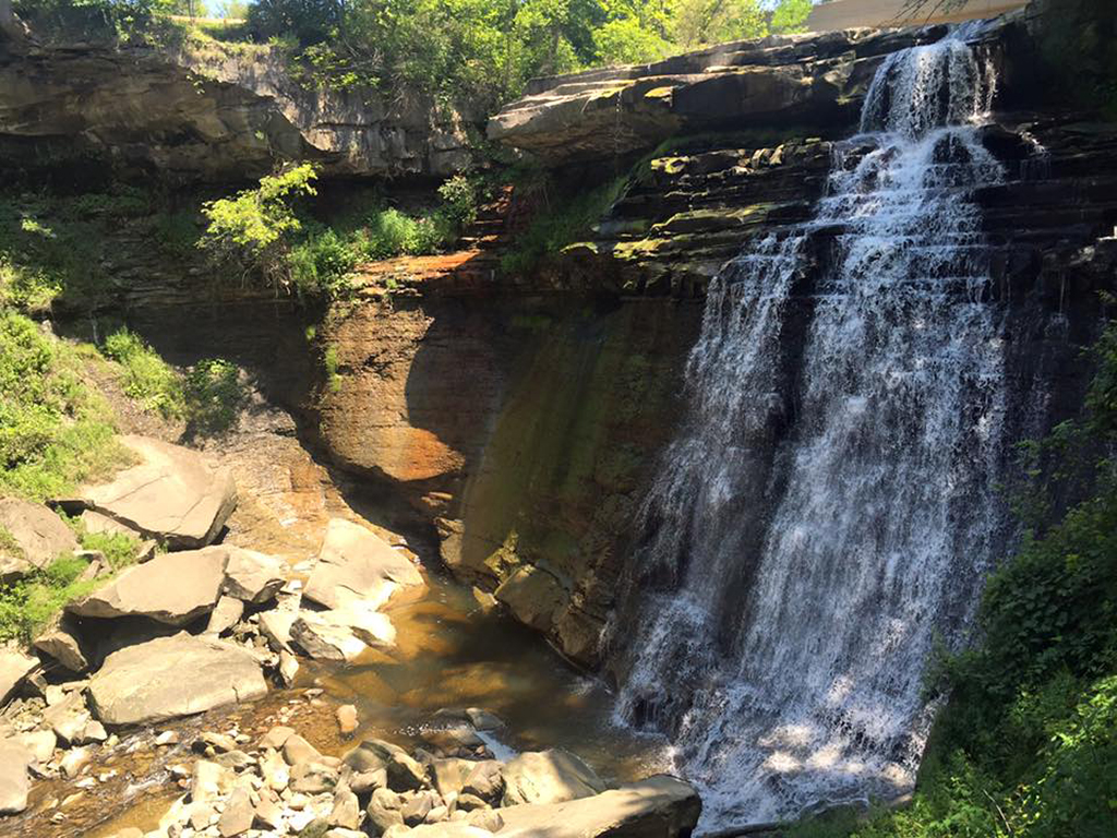 A List of All 63 National Parks in the U.S. Ranked by Their Popularity 32 A waterfall in Cuyahoga Valley, one of the US national parks