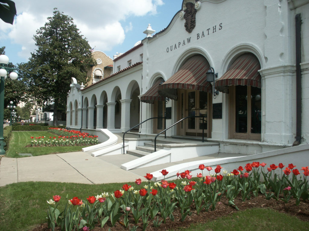 A List of All 63 National Parks in the U.S. Ranked by Their Popularity 34 A white bathhouse in Hot Springs, one of the US national parks