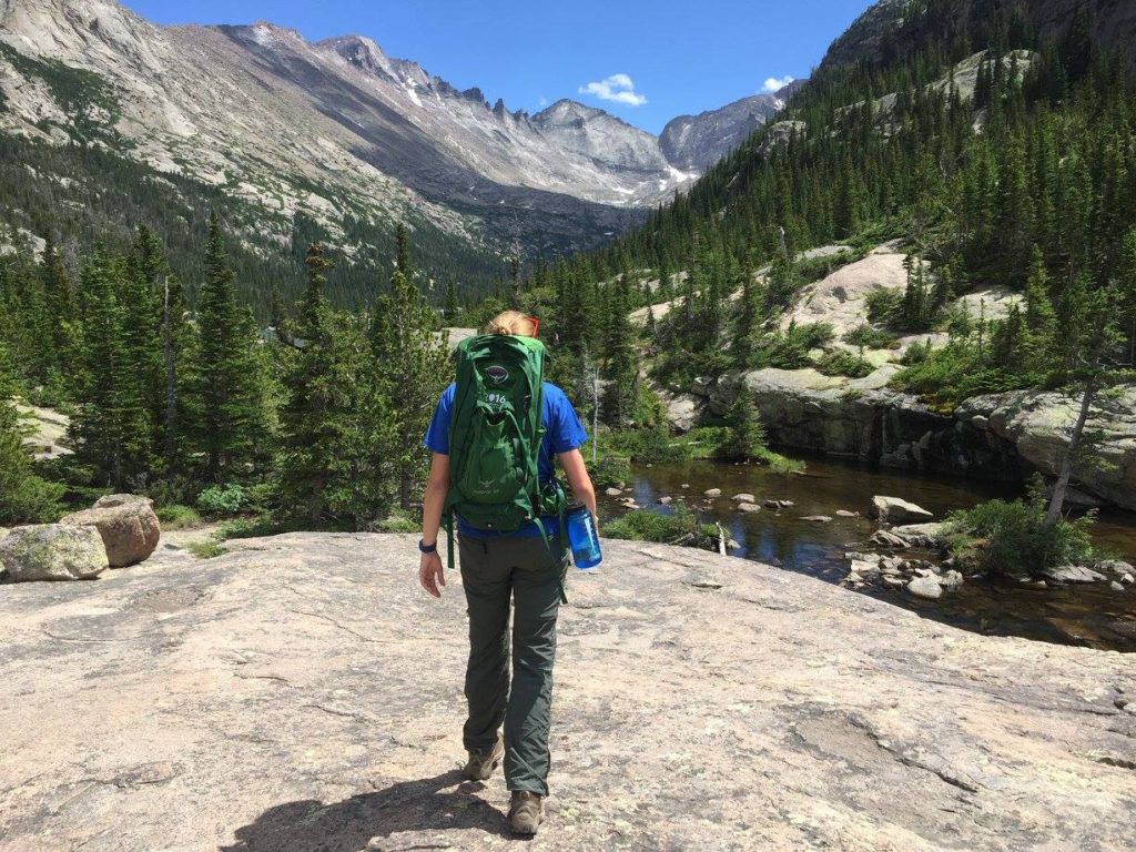 A List of All 63 National Parks in the U.S. Ranked by Their Popularity 25 A hiker in Rocky Mountain, one of the US national parks