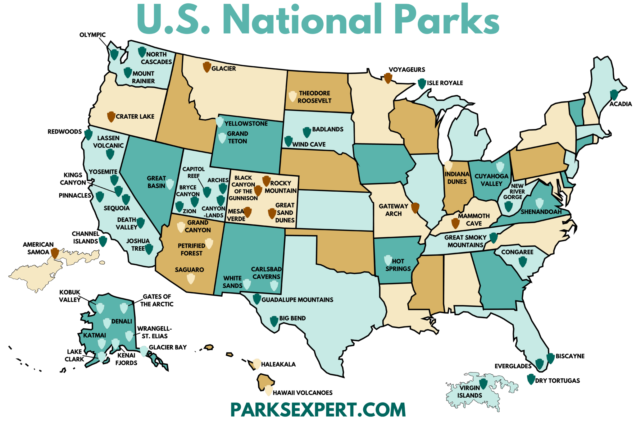 How Many National Parks Are There? UPDATED 2024 List!