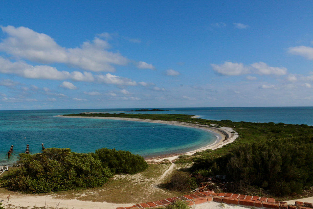 Florida Road Trip: 12-Day Florida Itinerary from Orlando to the National Parks 11 A sandy beach island. Seen on a Florida road trip.