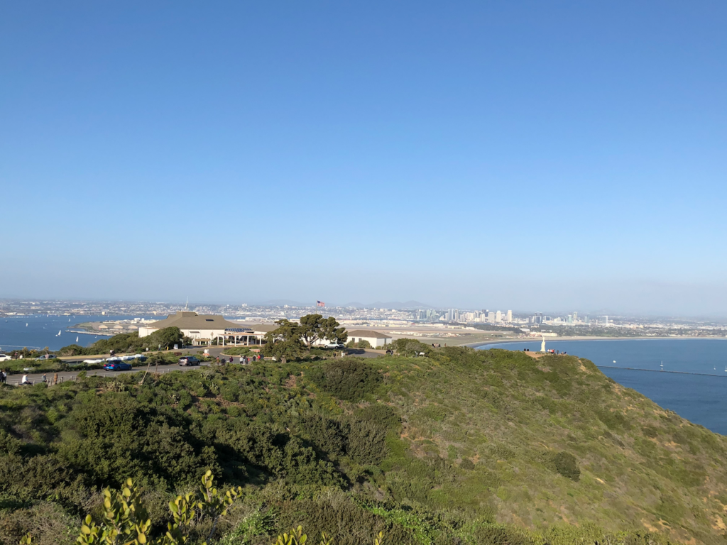 Cabrillo National Monument 1 Overlooking Cabrillo National Monument, one of the national parks in California