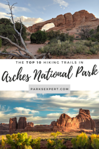 10 Best Hikes in Arches National Park That Lead to the Greatest Natural Arches in Utah 41 The best hikes in Arches National Park lead to arches that will take your breath away. These trails offer the best scenery. Download the free checklist here! | Best Hikes in Arches National Park | Arches National Park Hikes | #arches #archesnationalpark #utah #nationalparks