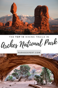 10 Best Hikes in Arches National Park That Lead to the Greatest Natural Arches in Utah 40 The best hikes in Arches National Park lead to arches that will take your breath away. These trails offer the best scenery. Download the free checklist here! | Best Hikes in Arches National Park | Arches National Park Hikes | #arches #archesnationalpark #utah #nationalparks