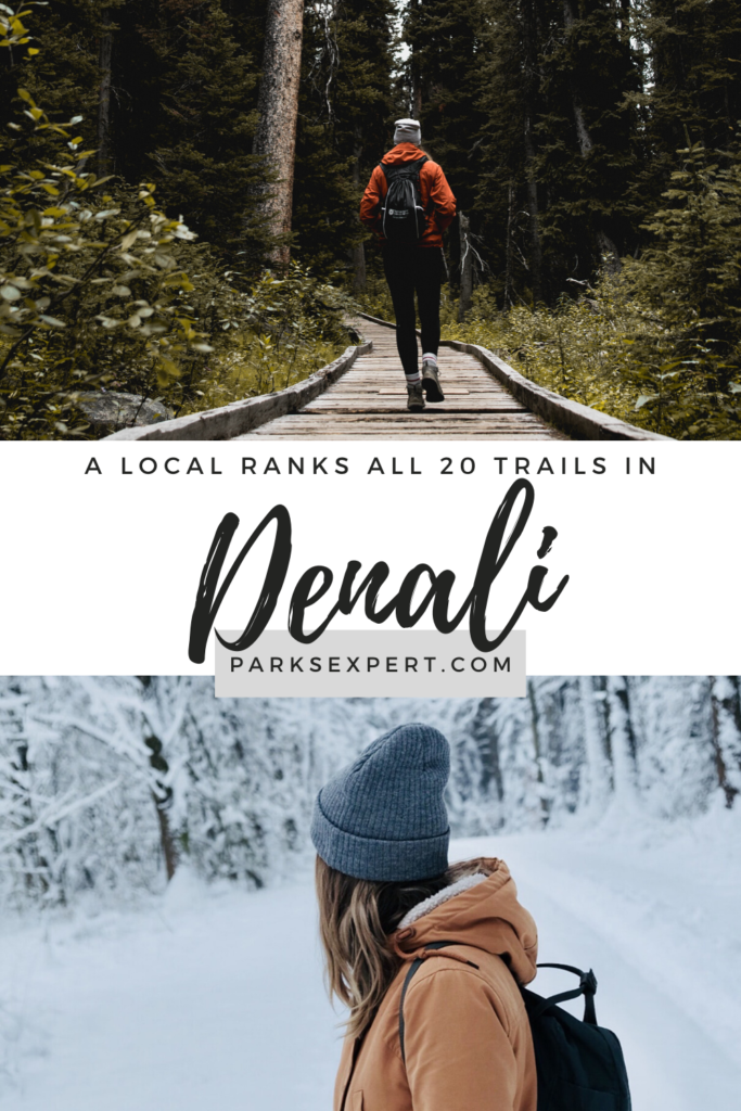 Best Hikes in Denali National Park: All 20 Trails Ranked by a Local 43 As a Denali local, I've hiked each trail multiple times. This is the definitive list of the best hikes in Denali National Park. Grab your free checklist here! | Best Hikes in Denali National Park | Hiking Denali | Denali Hikes | Trails in Denali | #denali #nationalparks #alaska #denalinationalpark