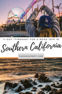 11-Day Southern California Road Trip: The Ultimate Itinerary 30 If you're planning a Southern California road trip, this itinerary truly has it all with a mix of city sights and outdoor activities. Download it for free! | Southern California Road Trip Itinerary | Southern California Itinerary | #california #roadtrip #nationalparks