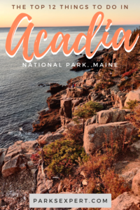 12 Things to Do in Acadia National Park That Will Take Your Breath Away 49 Acadia truly has something for every visitor. Here are one local's favorite things to do in Acadia National Park. Plus, download a free checklist! | Things to Do in Acadia National Park | #acadia #acadianationalpark #maine #nationalparks
