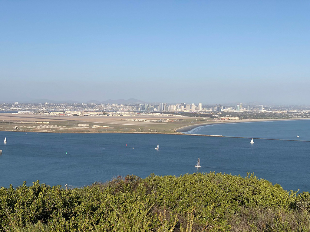 11-Day Southern California Road Trip: The Ultimate Itinerary 27 An overlook of San Diego on a southern California road trip