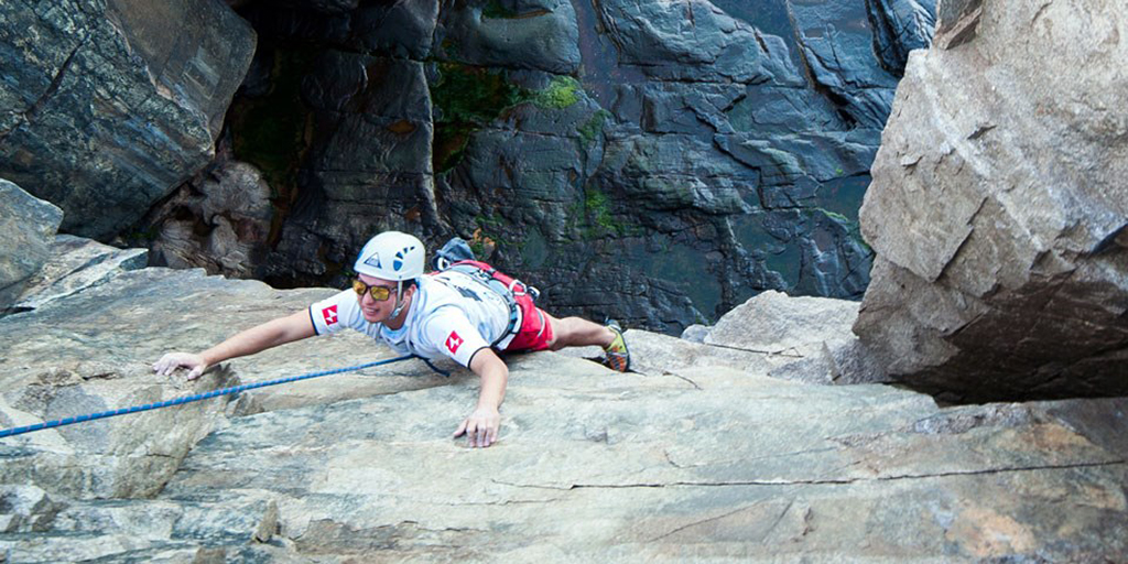 12 Things to Do in Acadia National Park That Will Take Your Breath Away 14 A rock climber scales Otter Cliff. Rock climbing is one of the best things to do in Acadia National Park.