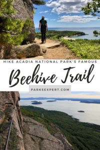 The Beehive Trail in Acadia: Everything You Need to Know About the Cliff-Hugging Hike 46 Everything you need to know about the Beehive Trail in Acadia, a series of iron-rung ladders and railings that assist you as you scale a granite cliffside. | Beehive Trail Acadia | Hiking the Beehive Trail | #beehive #acadia #acadianationalpark #maine