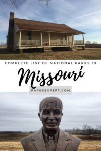 7 Remarkable National Parks in Missouri 13 Did you know there are six national parks in Missouri? Click here for the list, including the park that could be next. Plus, download my free checklist! National Parks in Missouri | Missouri National Parks #nationalparks #missouri #usa