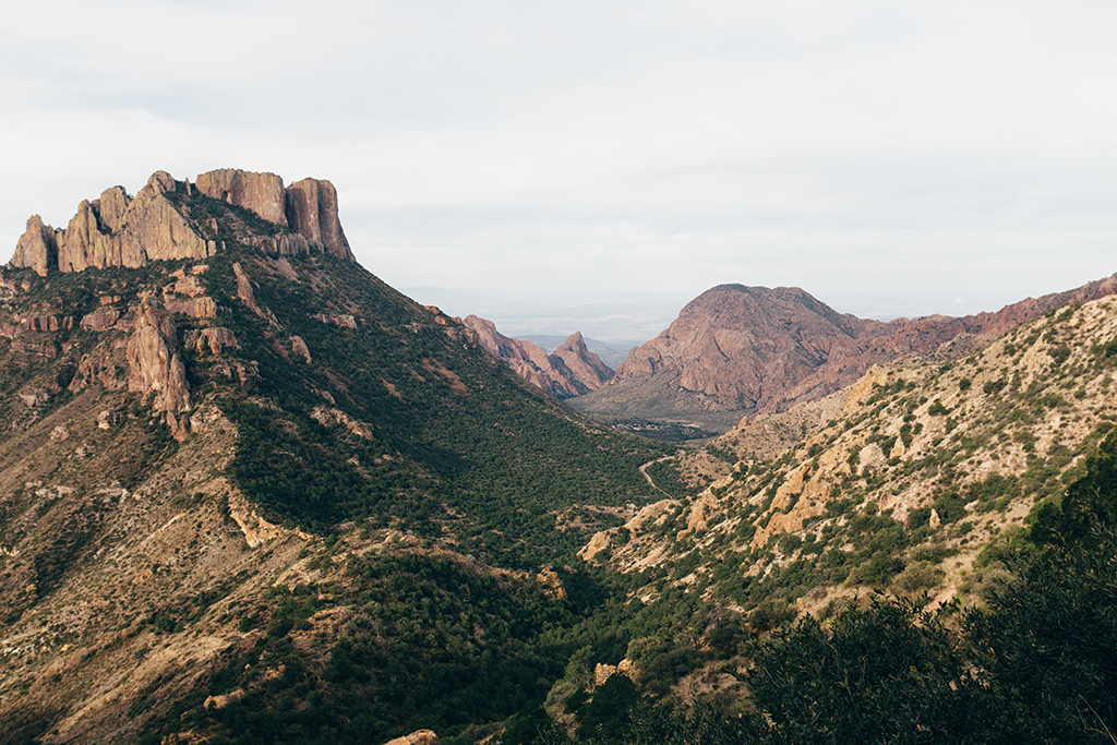 How to Spend 3 Days in Big Bend National Park: Itinerary 27 A view of the Chisos Basin in Big Bend National Park. Itinerary includes a full day in the mountains.