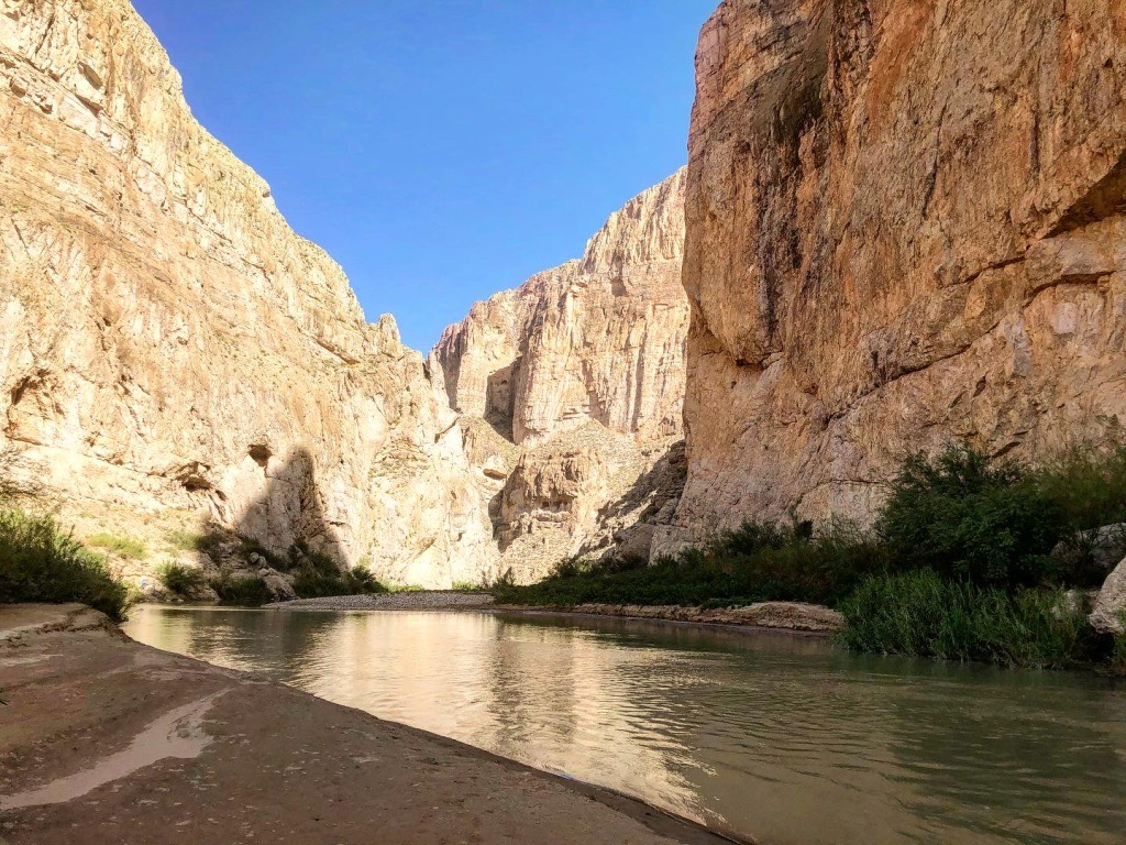 How to Spend 3 Days in Big Bend National Park: Itinerary 24 The Rio Grande sways through a lit canyon, Boquillas, in Big Bend National Park