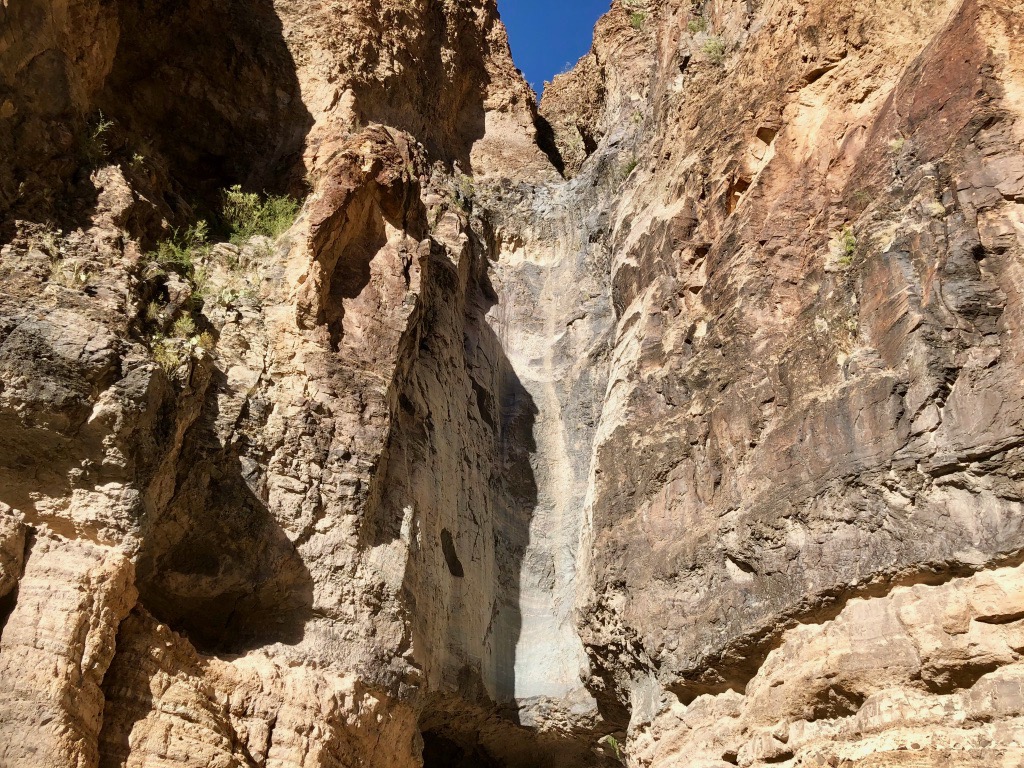 How to Spend 3 Days in Big Bend National Park: Itinerary 22 An eroded cylinder in a canyon wall that was eroded by water