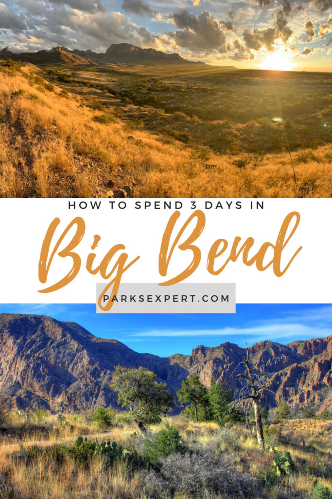 How to Spend 3 Days in Big Bend National Park: Itinerary 33 How to spend 3 days in Big Bend National Park? This Big Bend Itinerary includes all the top sites, where to stay, what to pack, and more. | 3 Days in Big Bend National Park | Big Bend National Park Itinerary | Big Bend Itinerary | #Nationalparks #bigbend #bigbendnationalpark #texas