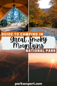 Camping in Great Smoky Mountains National Park: The Ultimate Guide to All 9 Campgrounds 20 It can be challenging to decide where to stay when camping in Great Smoky Mountains National Park, but this ultimate guide to all 9 campgrounds makes it easy. | camping in great smoky mountains national park | great smoky mountains campgrounds | great smoky mountains camping | #greatsmokymountains #greatsmokymountainsnationalpark