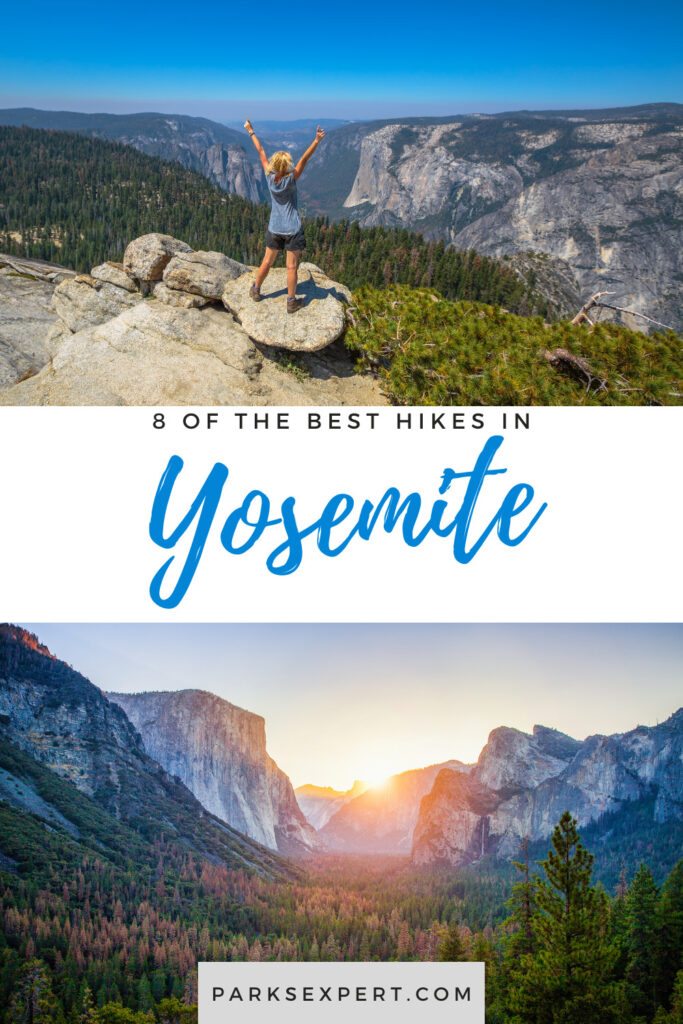 8 of the Best Hikes in Yosemite National Park for Breathtaking Views 33 Visiting Yosemite is an experience like no other. Here are 8 of the best hikes in Yosemite that lead to dramatic, breathtaking views. | Yosemite National Park Hiking | Best Hikes in Yosemite National Park