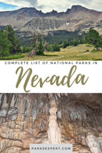 3 Scenic National Parks in Nevada 19 Did you know there are 3 national parks in Nevada? Click here for the list, including things to do and how to get there. Plus, download my free checklist! | national parks in Nevada | Nevada national parks