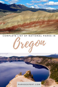 5 Incredible National Parks in Oregon 24 Did you know there are 5 national parks in Oregon? Click here for the list, including things to do and how to get there. Plus, download my free checklist! | national parks in Oregon | oregon national parks