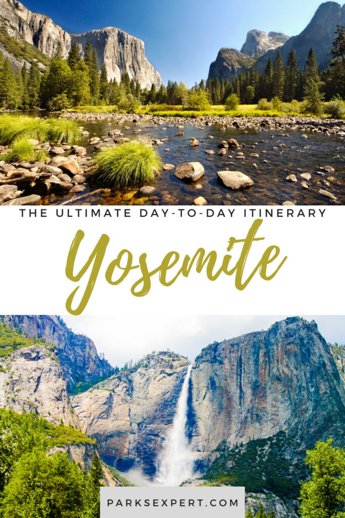 Yosemite Itinerary: 5 Ideas for Day-to-Day Experiences in an Iconic National Park 52 Not sure how much time to spend in Yosemite? We get it, so we've broken down this Yosemite itinerary day by day: one, two, three, four, or five days in Yosemite | Yosemite itinerary | Yosemite national park itinerary