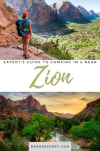 Zion National Park Camping Guide: Everything You Should Know About Camping in Zion 33 Zion National Park camping allows visitors prime access to the best attractions in Zion. Check out our guide to camping in Zion National Park to get prepared. | Camping in Zion National Park | Zion National Park Camping | Zion Camping