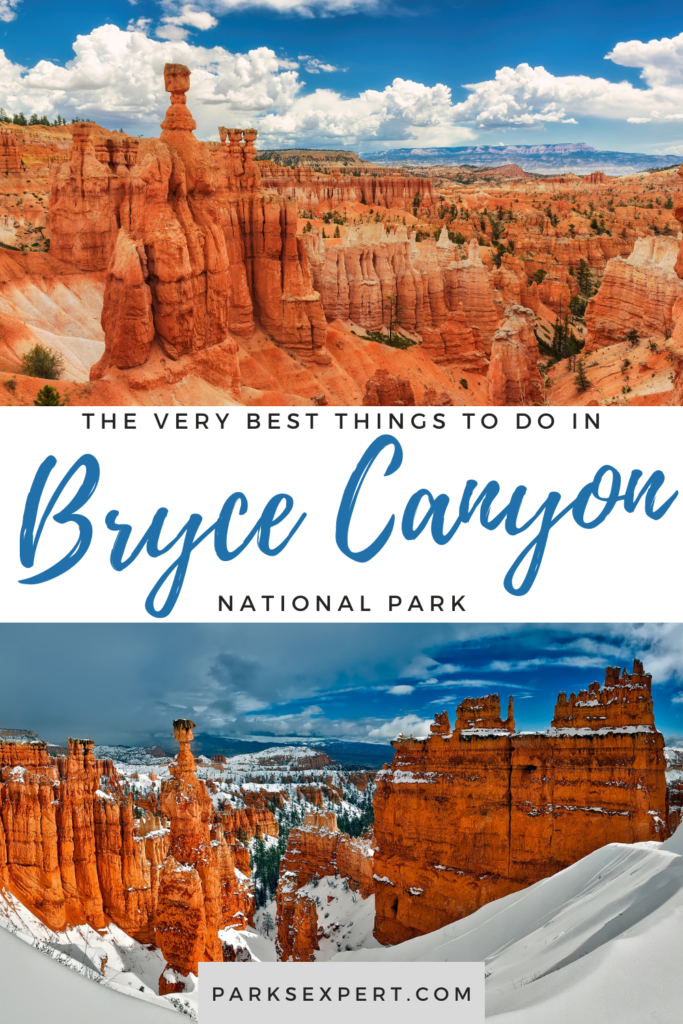 20 Fun Things to Do in Bryce Canyon National Park 46 From hoodoos and natural bridges to wildlife and vast landscapes, there are so many incredible things to do in Bryce Canyon National Park.
