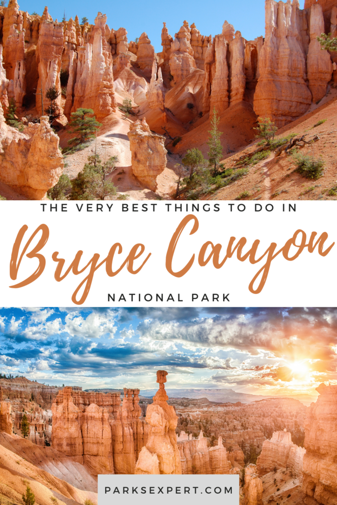 20 Fun Things to Do in Bryce Canyon National Park 47 From hoodoos and natural bridges to wildlife and vast landscapes, there are so many incredible things to do in Bryce Canyon National Park.
