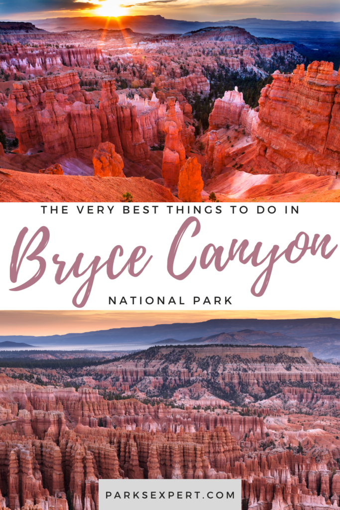 20 Fun Things to Do in Bryce Canyon National Park 48 From hoodoos and natural bridges to wildlife and vast landscapes, there are so many incredible things to do in Bryce Canyon National Park.