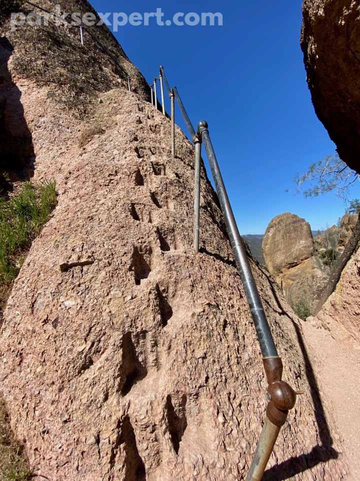 14 Phenomenal Things to Do in Pinnacles National Park 14 Holes in a rock act as stairs to ascend