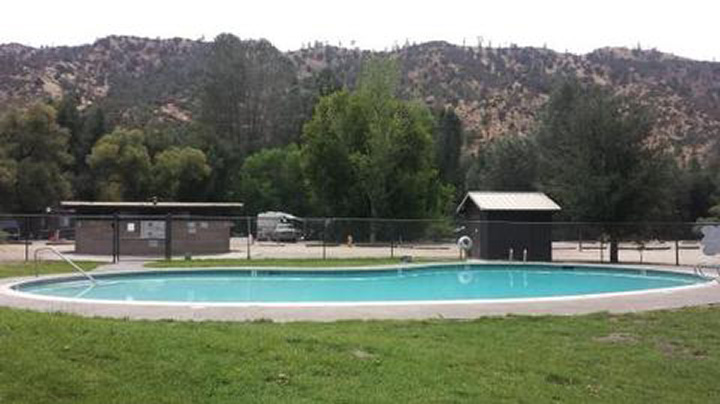 14 Phenomenal Things to Do in Pinnacles National Park 12 A swimming pool surrounded by green grass
