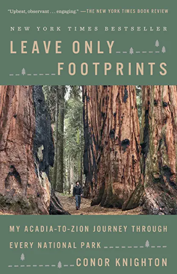 The 31 Best National Park Books for Every Reader 24 The cover of "Leave Only Footprints", one of the best national park books