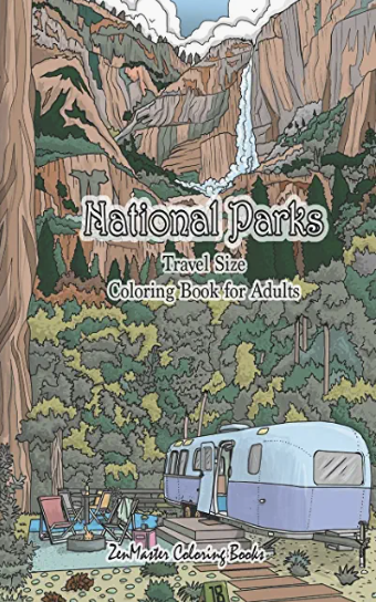The 31 Best National Park Books for Every Reader 37 The cover of "National Parks Coloring Book", one of the best national park books