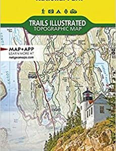 Acadia National Park National Geographic Trails Illustrated Map