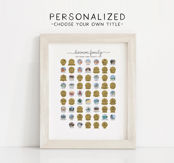 The 15 Best National Park Scratch Off Maps and Posters 12 A national park scratch off poster