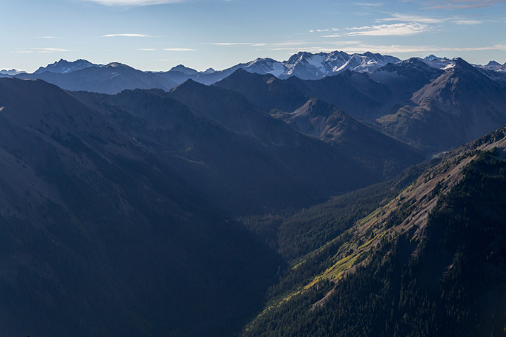 Olympic National Park Camping Guide: Everything You Need to Know About All 15 Olympic National Park Campgrounds 9 A snow-covered mountain range
