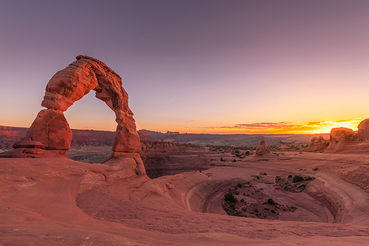 Ultimate Guide to an Epic One Day in Arches National Park Itinerary 20 The sunset is a wonderful experience while spending one day in Arches National Park