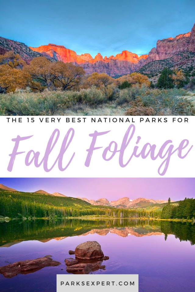 15 Phenomenal Fall Destinations in U.S. National Parks for Fall Colors ...