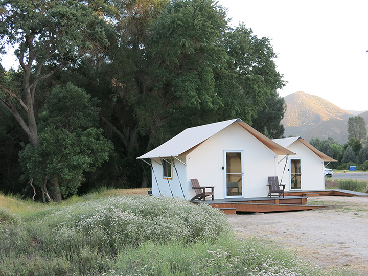 The Ultimate Pinnacles National Park Camping Guide 20 Two eco tents in Pinnacles Campground