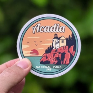 Acadia National Park sticker