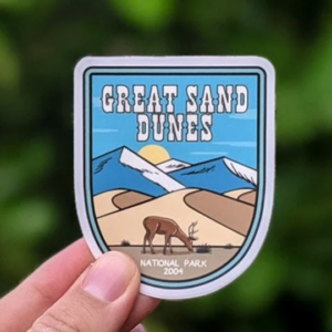How to Plan a Thrilling Great Sand Dunes Camping Trip 18 Great Sand Dunes National Park sticker