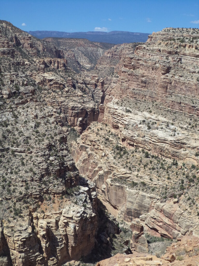 20 Best Hikes in Capitol Reef National Park 28 From the top of a mesa, you can clearly see the river that carved a deep stone gorge