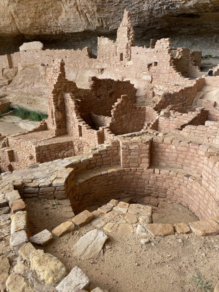 Camping in Mesa Verde National Park: Is Morefield Campground the Best in the National Parks? 3 Rocky cliff swellings seen on a Mesa Verde camping trip
