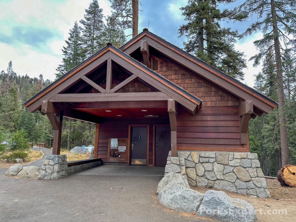 Hiking the General Sherman Tree Trail in Sequoia National Park: How to See the World's Largest Tree 11 Bathrooms at the General Sherman Tree main parking lot